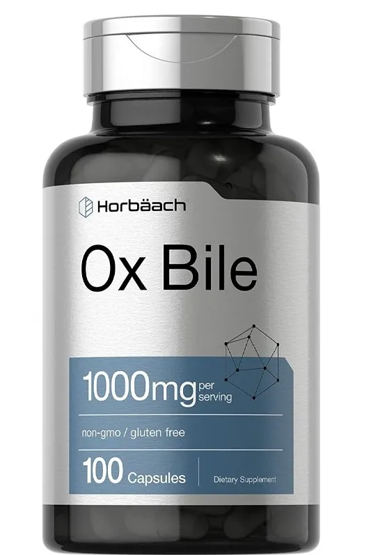 Ox Bile 1000 mg - 100 Capsules Ox Bile 1000 mg - 100 Capsules